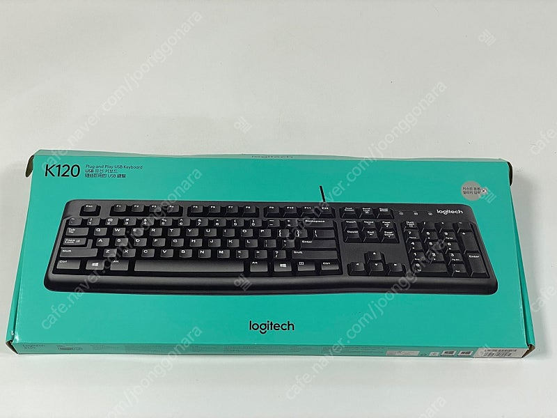 로지텍 K120 키보드 미개봉 새제품 이미지