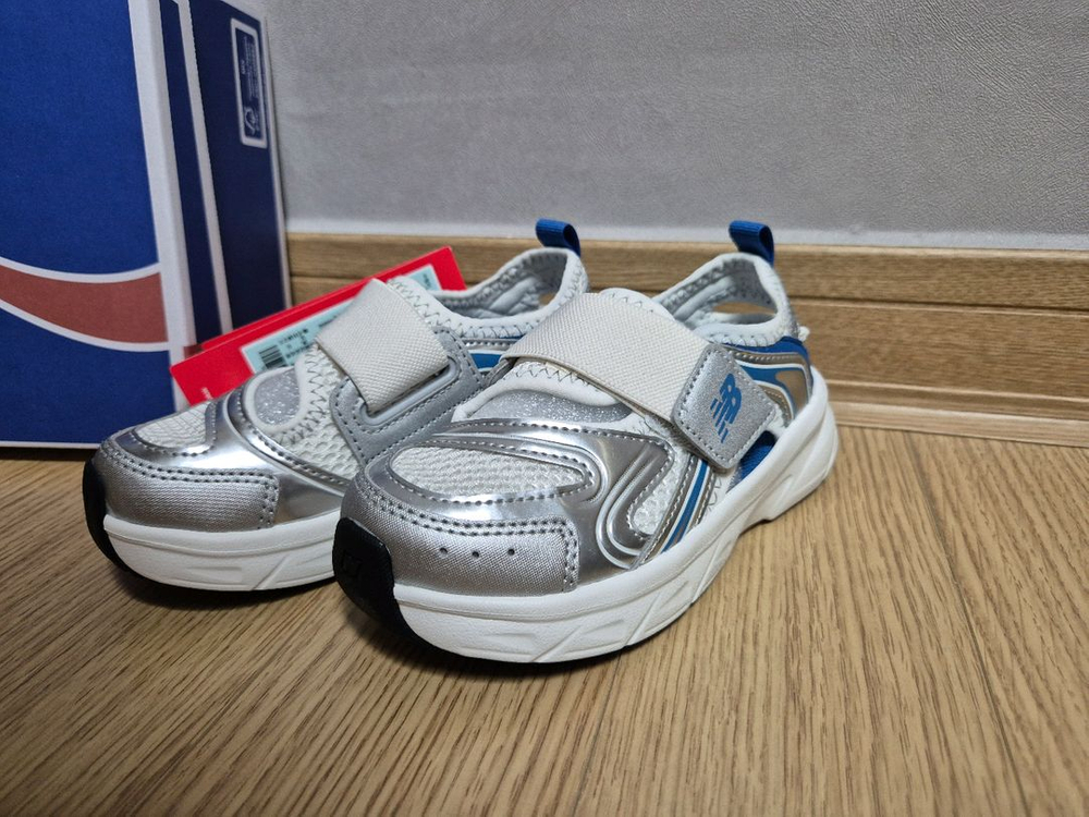 (정가판매_180) (키즈) 뉴발란스 프리들 X 샌들 소닉 블루 이미지