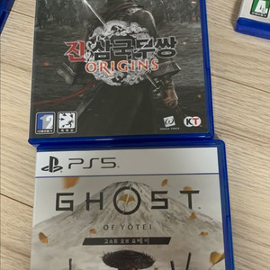 소니 플스5 PS5 고스트오브요테이 진삼국무쌍 팝니다 이미지