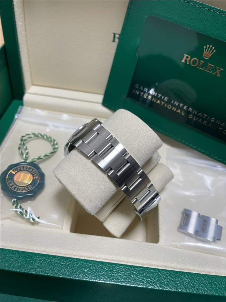로렉스 124200 오이스터 퍼페츄얼 34mm 캔드핑크 판매 이미지