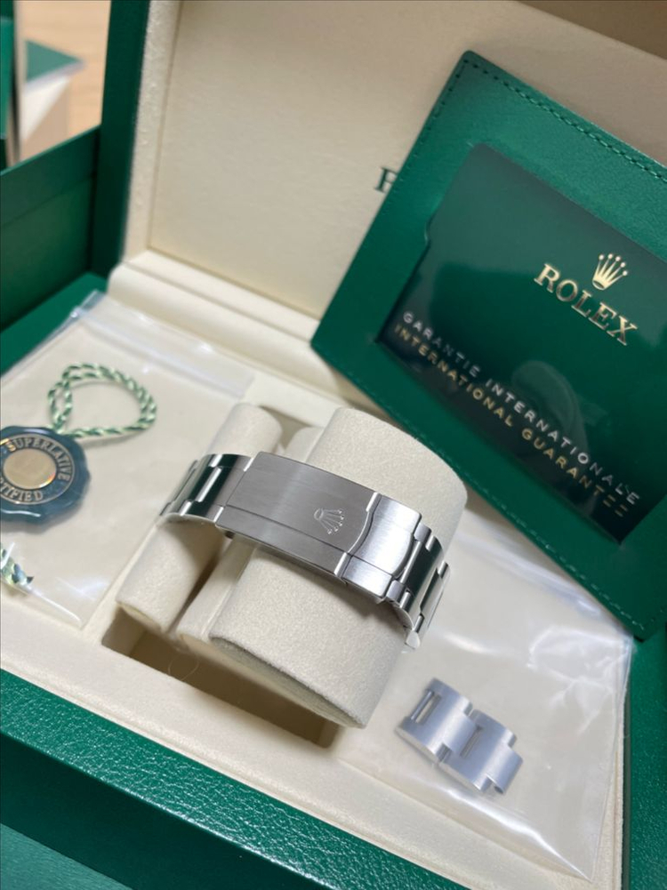 로렉스 124200 오이스터 퍼페츄얼 34mm 캔드핑크 판매 이미지