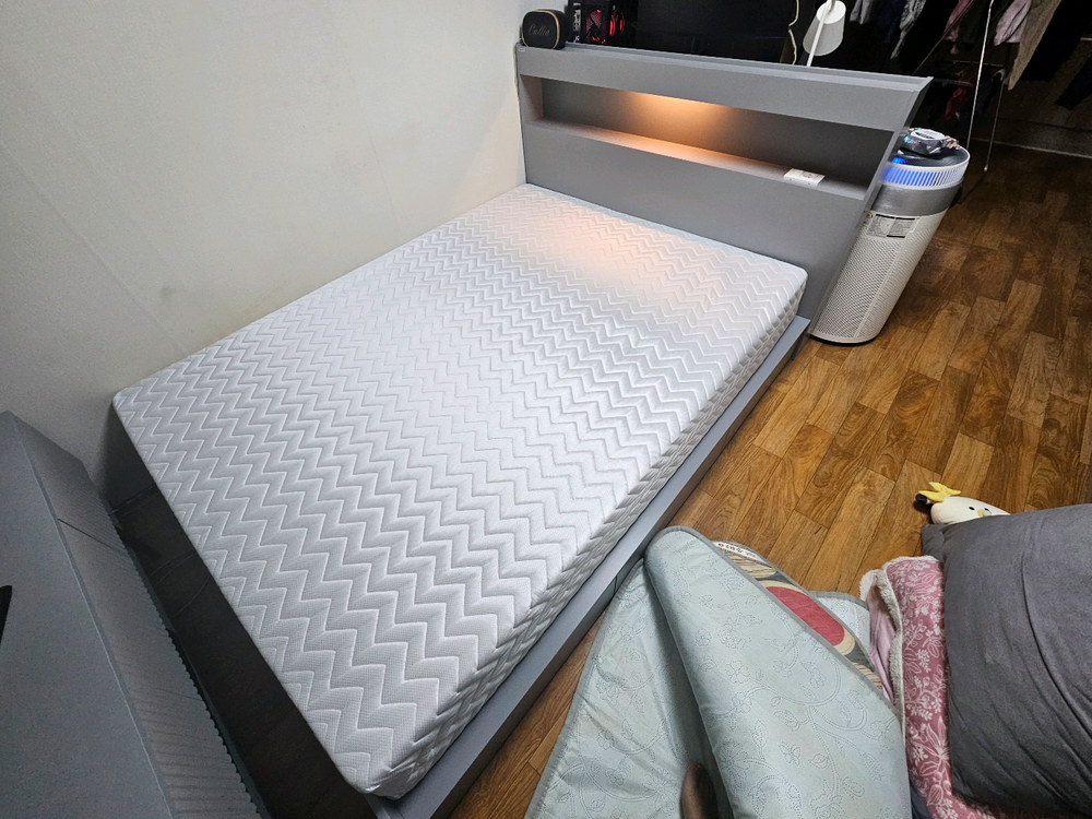 동서가구 LED 3단 수납침대 (퀸),파로마 티비장 일괄판매 합니다. 이미지