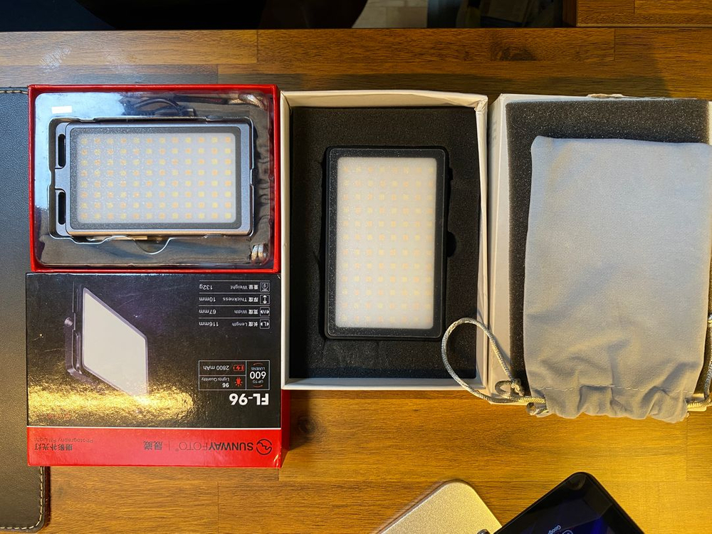 썬웨이 포토 FL-96 외 LED 지속광 조명 일괄 판매합니다. 이미지