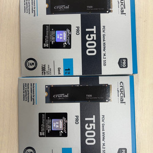 [미개봉] 내장 SSD 1TB 마이크론 Crucial T500 M.2 NVMe 이미지