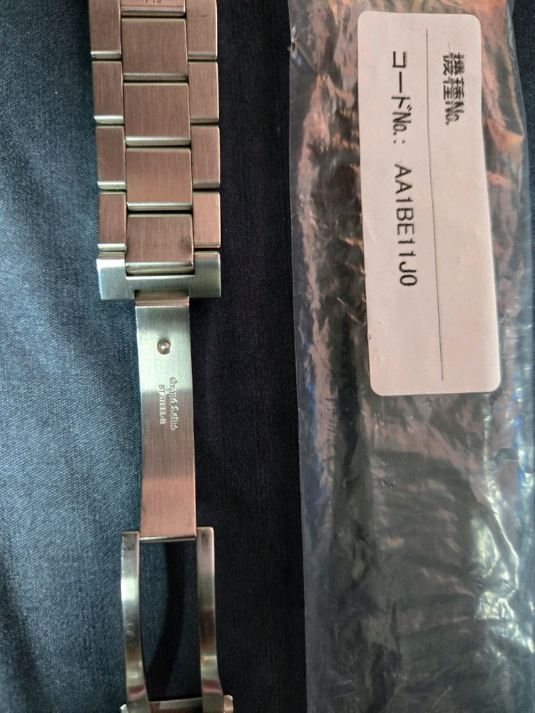 그랜드세이코 정품 20mm 브레이슬릿 이미지