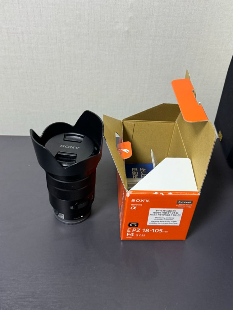 소니 a6400 카메라 + 16-50 세트 , + 18-105mm 렌즈 풀박스 이미지