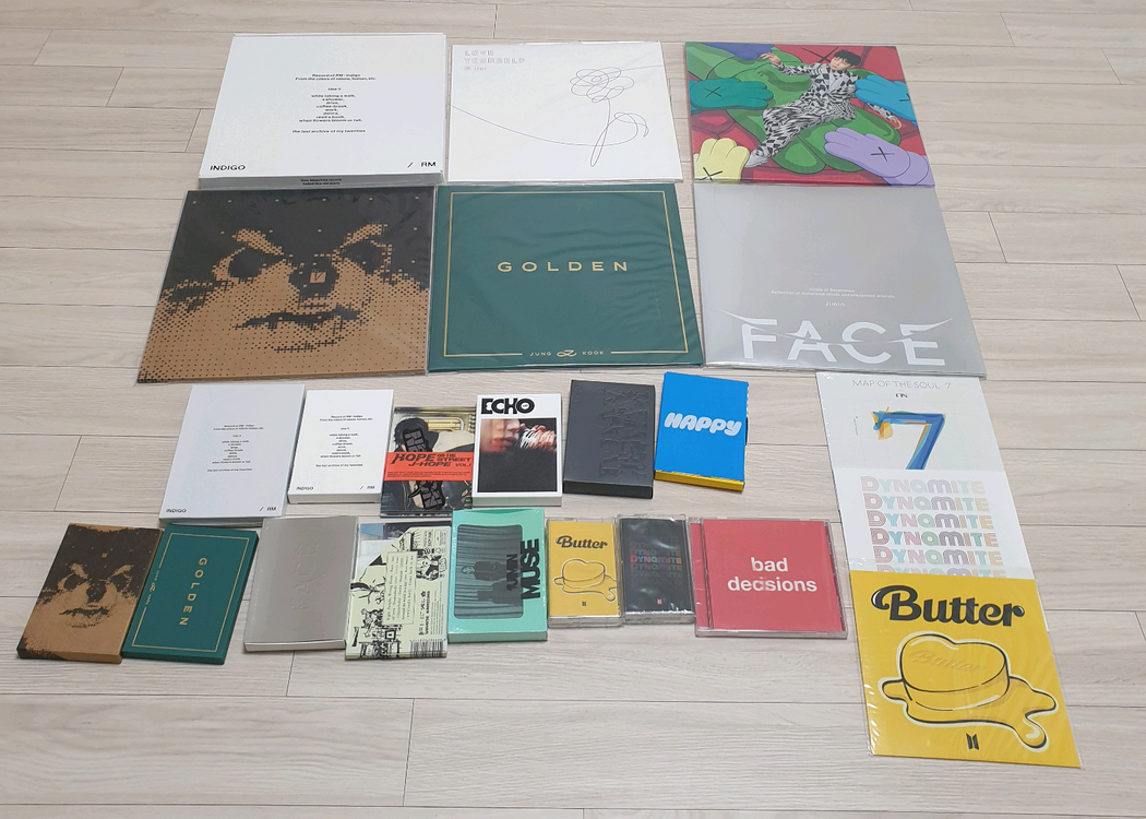 BTS 방탄소년단 LP 앨범 등 이미지
