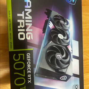 MSI RTX 5070Ti 게이밍 트리오 OC 그래픽카드(안전0) 이미지