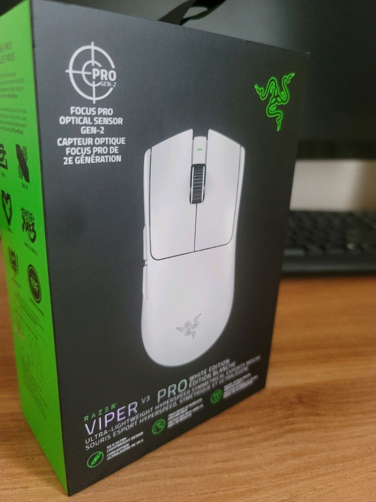 Razer viper v3 새상품 미개봉 바브삼 바이퍼v3 이미지