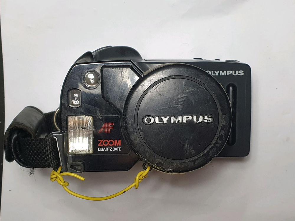 택포/올림푸스 IZM300 캠코더형 필름카메라 / 빈티지 레트로 로모 앤틱 y2k 일본 감성 필카 촬영 사진 이미지