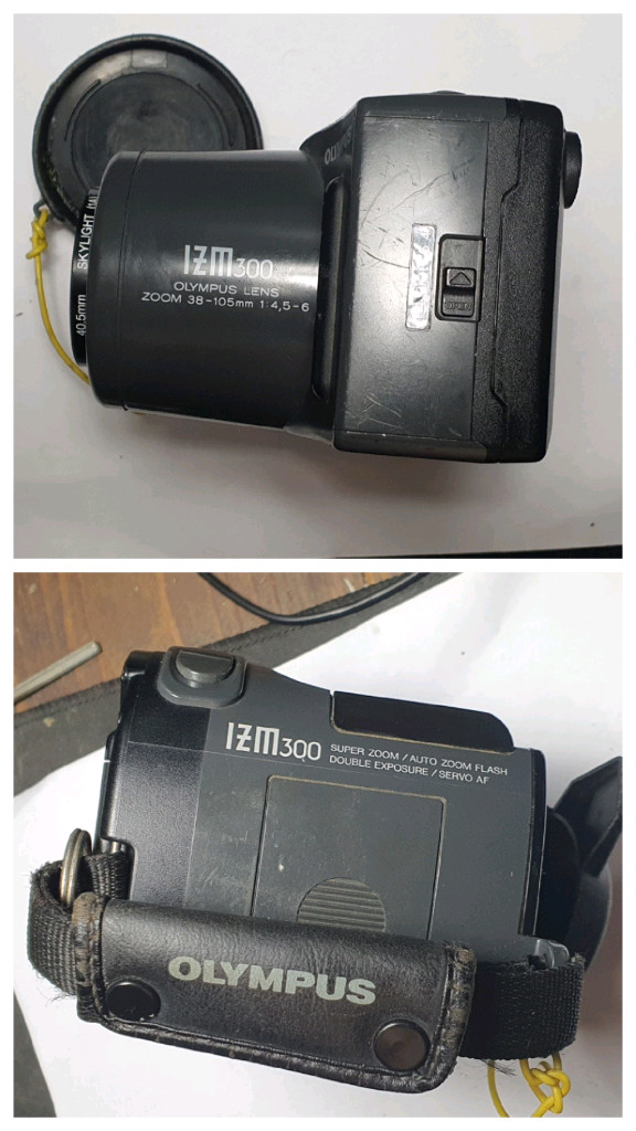택포/올림푸스 IZM300 캠코더형 필름카메라 / 빈티지 레트로 로모 앤틱 y2k 일본 감성 필카 촬영 사진 이미지