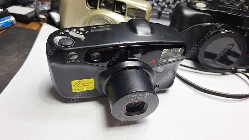 미놀타Minolta pranoma Zoom7 필름카메라/ 빈티지 레트로 로모 앤틱 y2k 일본 감성 필카 촬영 사진 이미지