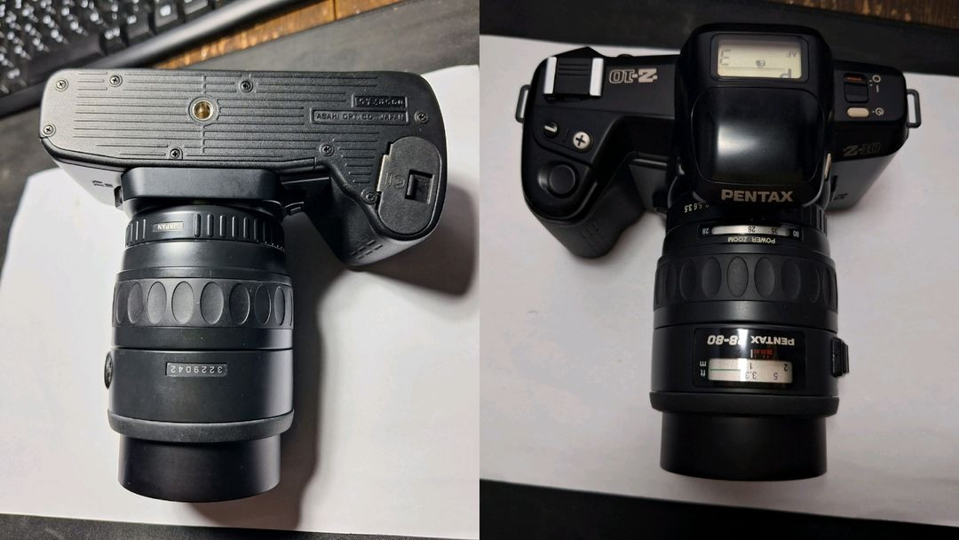 가방+렌즈+배터리 필름카메라 세트/펜탁스 Z-10 28-80mm 빈티지 레트로 로모 앤틱 y2k 일본 감성 필카 이미지