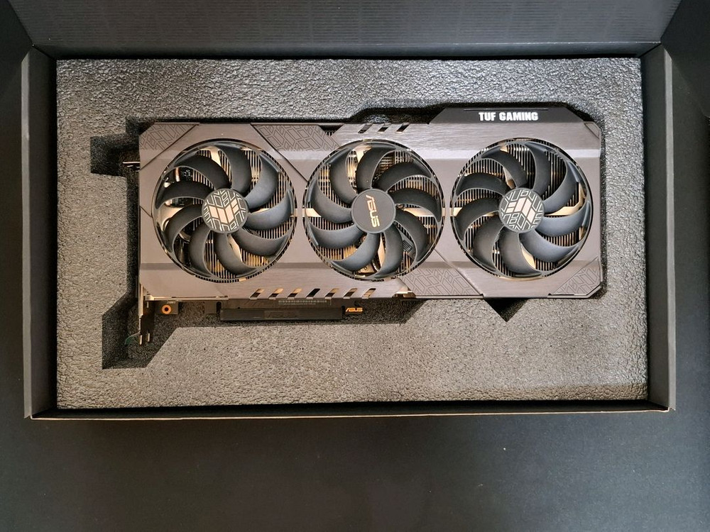 컴퓨터 그래픽카드 ASUS TUF GAMING RTX3080 10GB 이미지