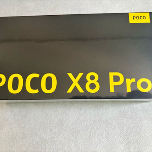 미개봉) 샤오미 포코 X8 PRO RAM 8GB 화이트 색상 이미지