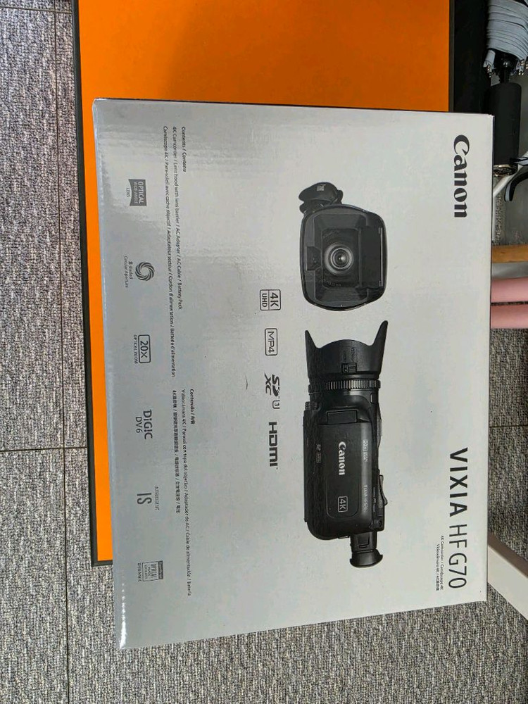 캐논 4K 캠코더 hf-g70(샷건마이크 증정) 이미지