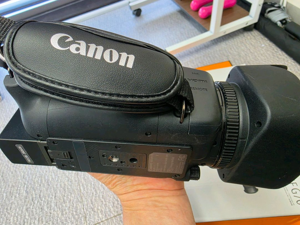 캐논 4K 캠코더 hf-g70(샷건마이크 증정) 이미지