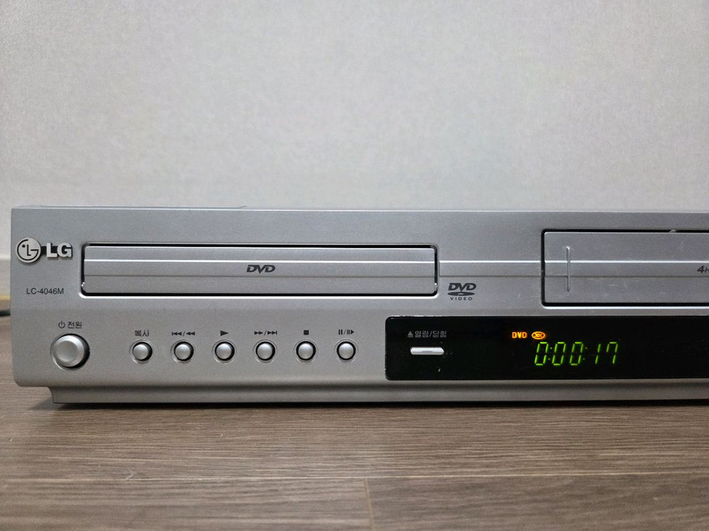 LG DVD/VTR 플레이어,리모컨 포함 이미지