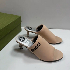 구찌 핑크 여성 샌들 뮬 슬리퍼 gucci 이미지