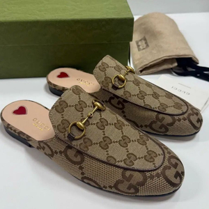구찌 여성 자카드 뮬 샌들 슬리퍼 gg gucci 이미지