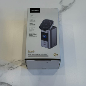 [새제품] 유그린 파워뱅크 20000mAh 맥세이프 145w PD3.0 무선 고속 충전기 판매 합니다. 이미지