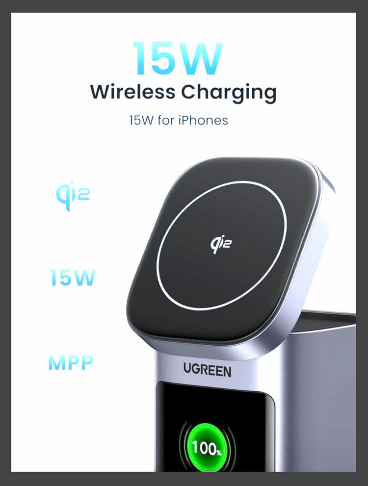 [새제품] 유그린 파워뱅크 20000mAh 맥세이프 145w PD3.0 무선 고속 충전기 판매 합니다. 이미지