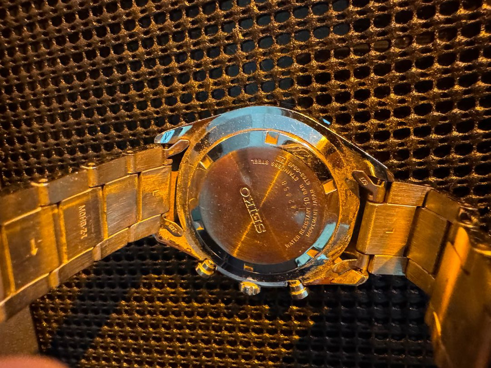 SEIKO 세이코 크로노그래프 남성메탈시계 SSB091P1 이미지