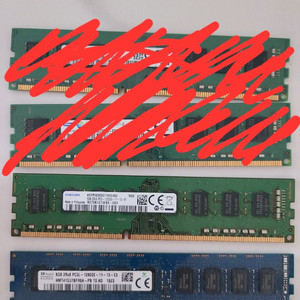 (택포 일괄정리) 데스크탑 메모리 DDR3 8G 12800 이미지
