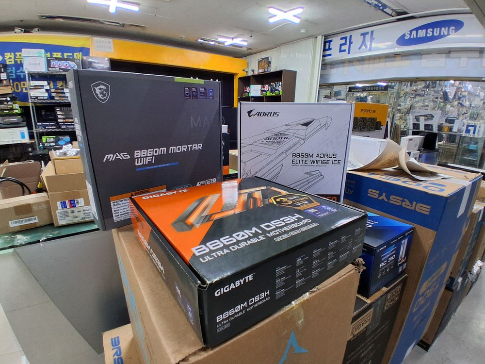 ASUS B850M TUF GAMING wifi 7 미개봉신품 이미지