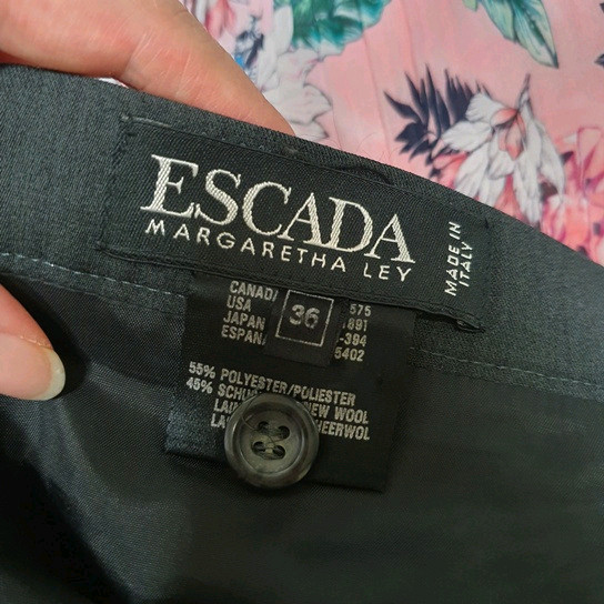 ESCADA 에스까다 핀턱 플리츠 스커트 이미지