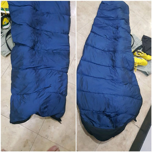 구스다운 거위털 침낭 이미지