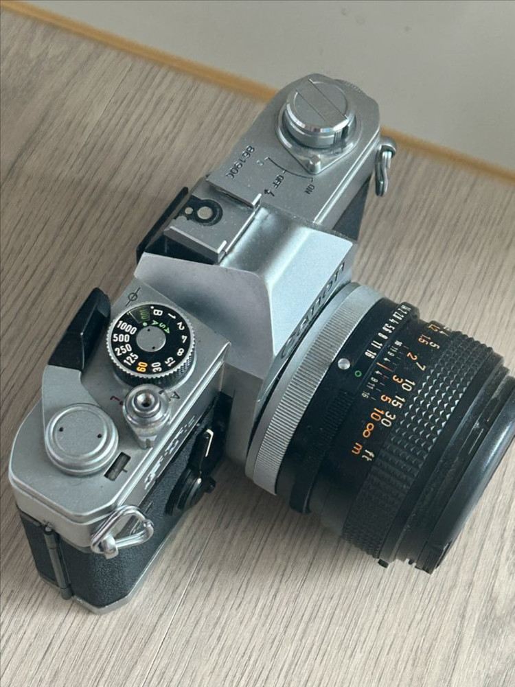 캐논 FTb QL 필름카메라 +Canon FD 28mm&50mm 렌즈2가지(가죽케이스포함) 이미지
