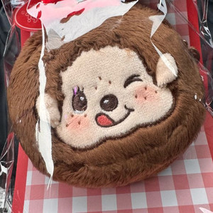 몬치치 얼굴 파우치 키링(걸) 이미지