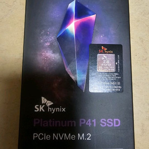 미개봉 SK하이닉스 P41 SSD 2TB ssd NVMe M.2 판매합니다. 이미지
