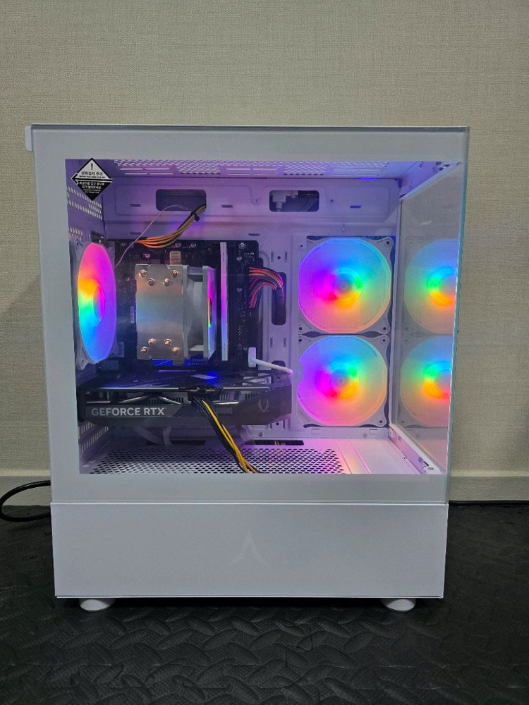 (안산/시흥) 인텔 i5-14400F, RTX 5060 게이밍 컴퓨터 본체 판매 합니다. 이미지