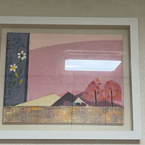 직접 그린 그림 액자 포함 이미지