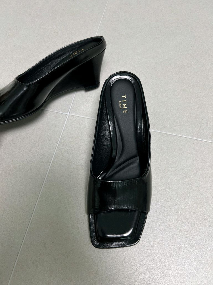 타임 웨지 힐 슬리퍼 이미지