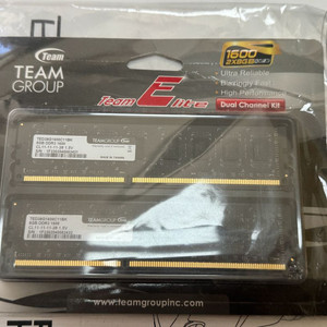 팀그룹 DDR3 16GB (8GB x 2) 램 메모리 미개봉 이미지