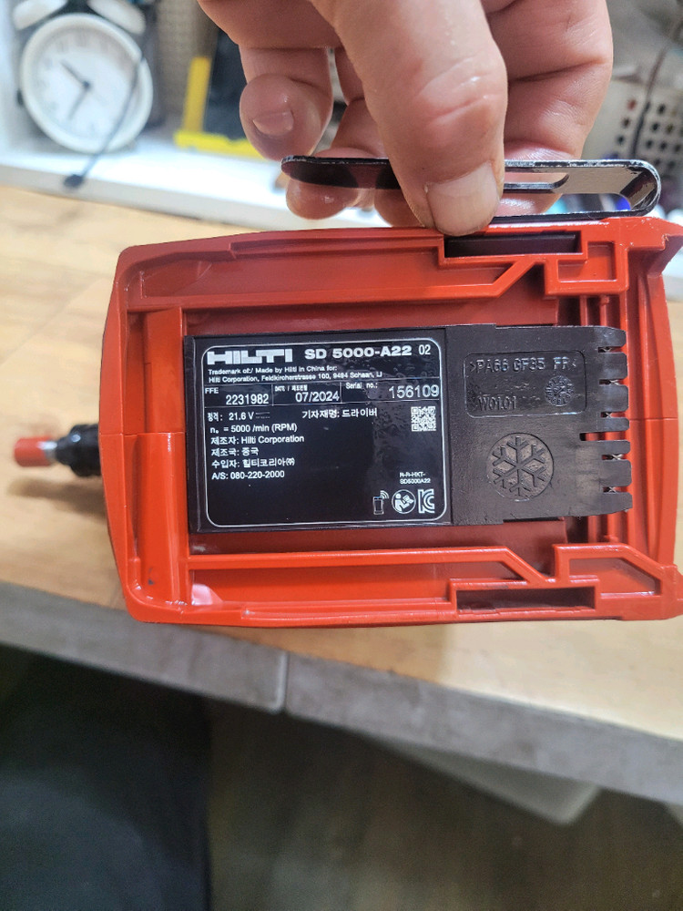 [HILTI]힐티매거진드릴본체 SD5000-A22 완전S급 거의새거 이미지