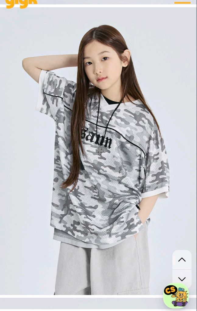히로 산 브이넥 메쉬 반팔티셔츠 블랙 160/170 /화이트 170 이미지