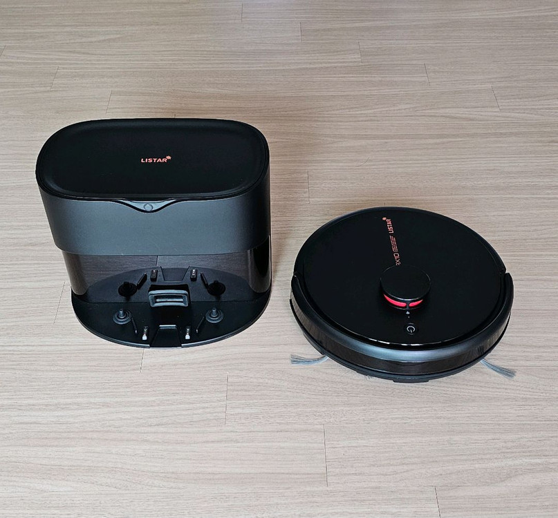 (정품) (LISTAR) 라이스타 로봇 청소기 + 클린스테이션 이미지