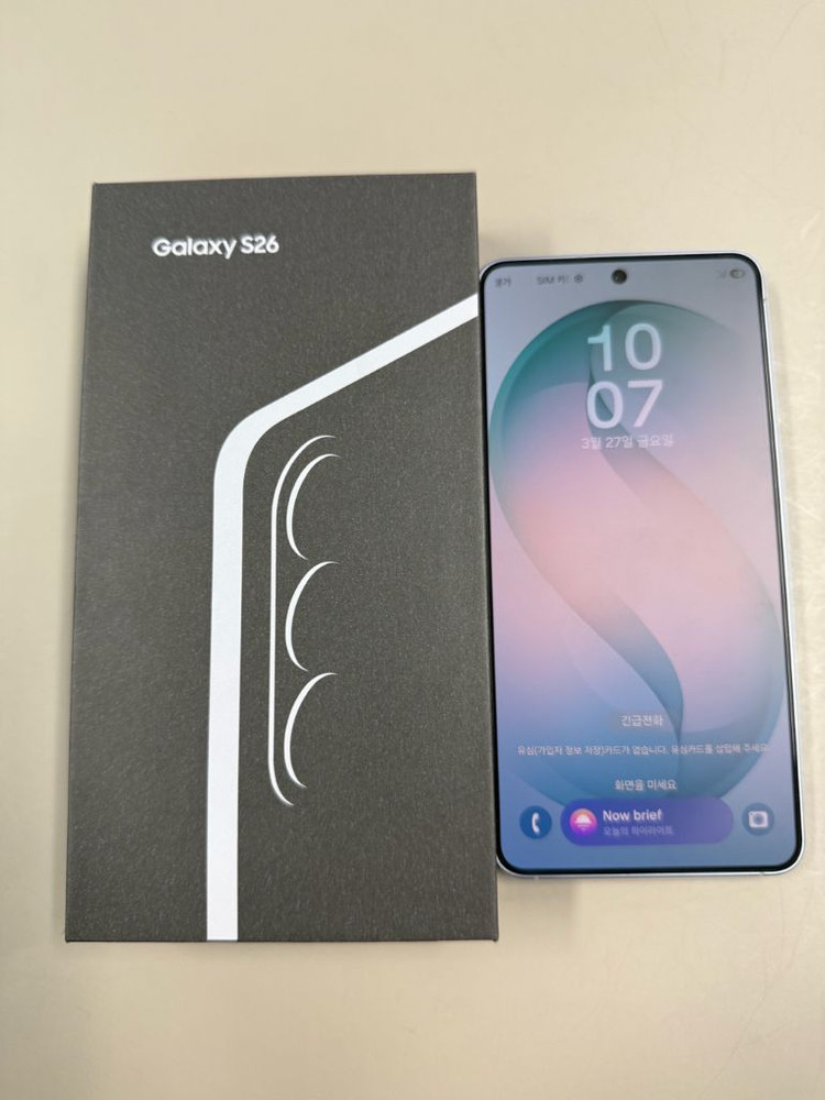 갤럭시S26 스카이블루 풀박스 256GB 이미지
