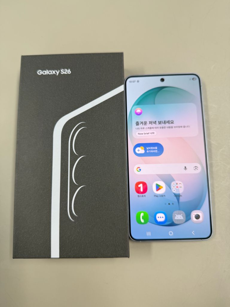 갤럭시S26 스카이블루 풀박스 256GB 이미지
