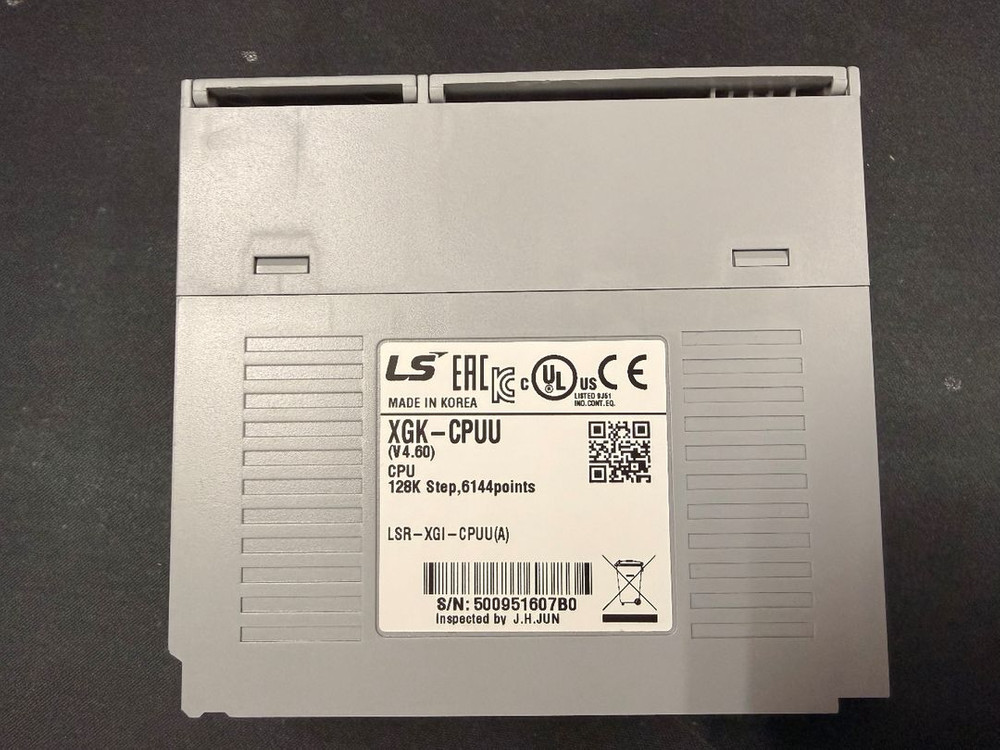 PLC CPU 모듈 LS XGK-CPUU 이미지