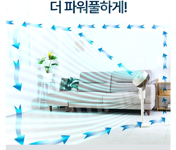새상품 선풍기 스탠드 에어서큘레이터 무료배송 이미지
