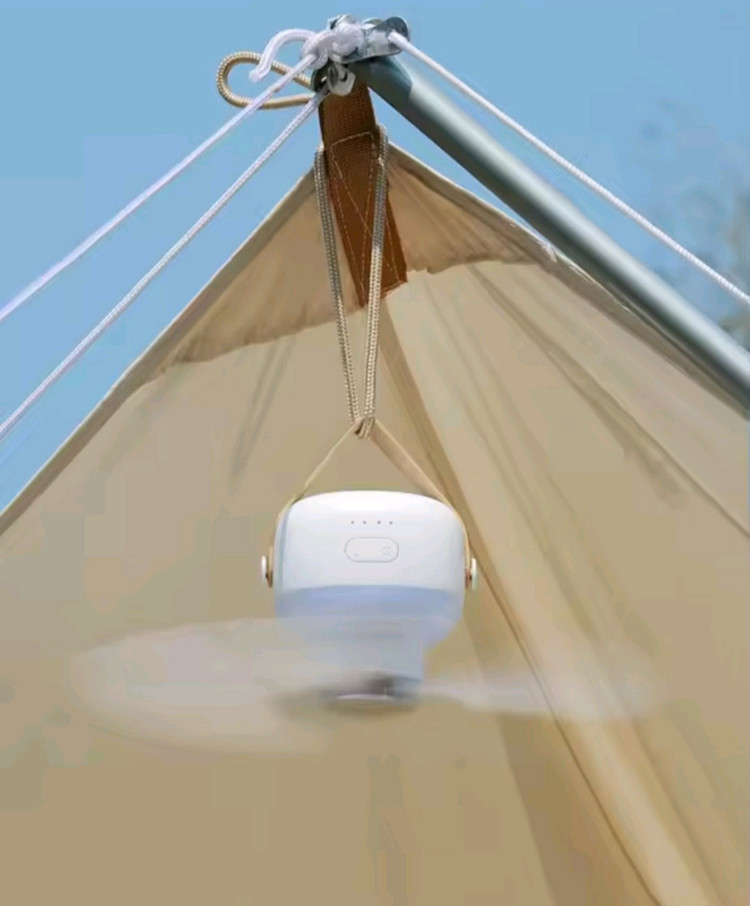 캠핑, 낚시 선풍기 충전식. 7200mAh- 새상품 이미지