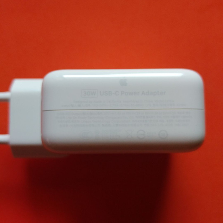 애플 정품 30W USB-C 전원 어댑터, 충전기 이미지