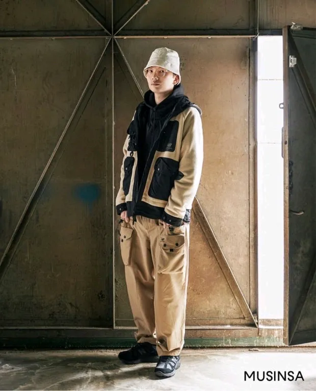 뉴발란스 x 이스트로그(Newbalance x Eastlogue) 후리스 자켓(fleece jacket) 이미지