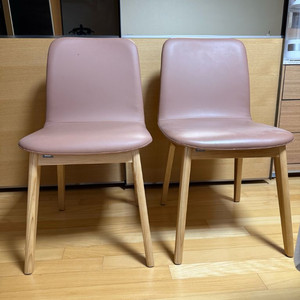 까사미아 신세계까사 의자 식탁 책상 부엌 키친 체어신세계까사 의자 2개입니다고급스러운 모던센츄리 원목베이스스티치 식 이미지