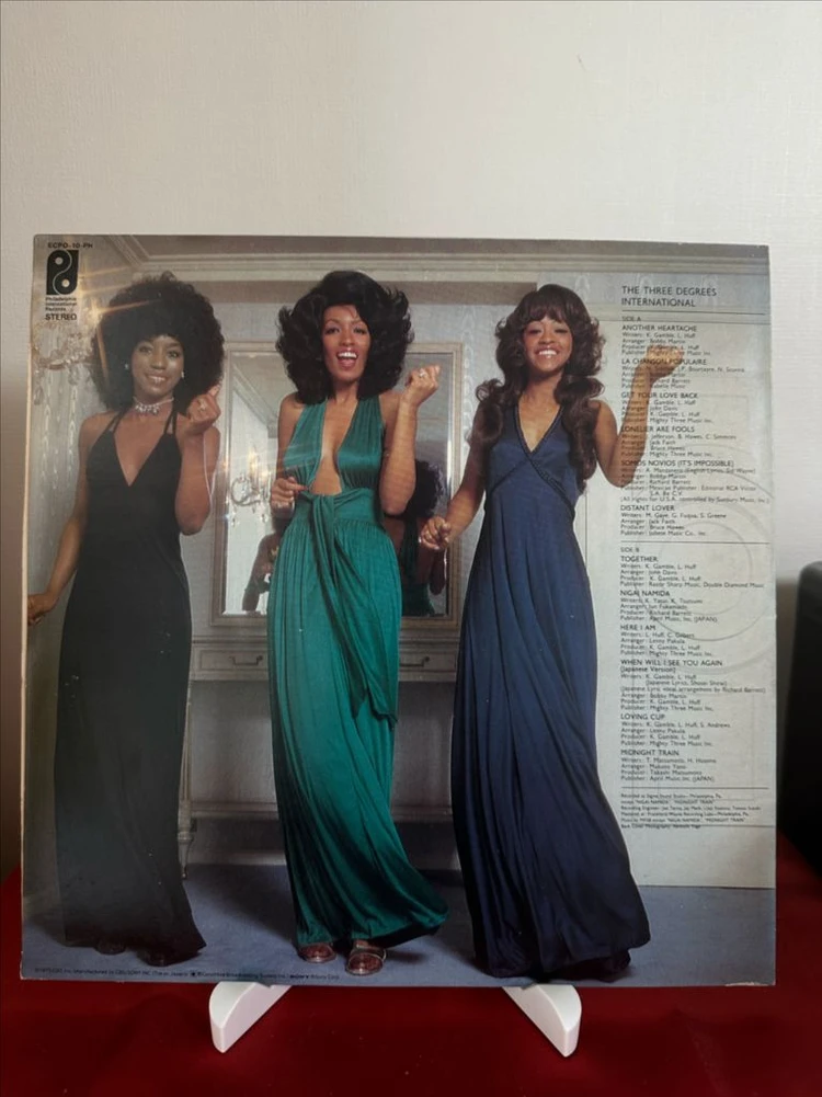(쓰리 디그리,민트급 알판) The Three Degrees - International(LP) 이미지